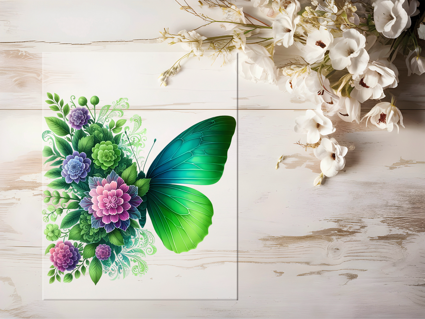 Bügelbild - Schmetterling #1886