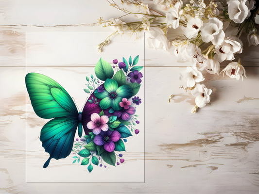 Bügelbild - Schmetterling #1887