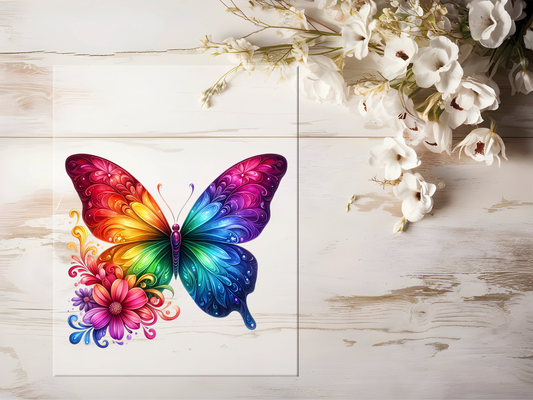 Bügelbild - Schmetterling #1889