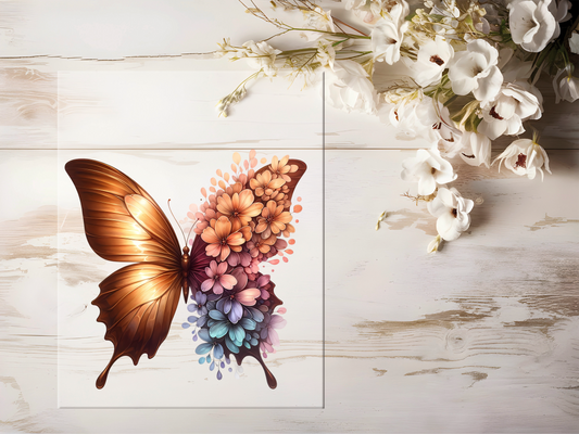 Bügelbild - Schmetterling #1891