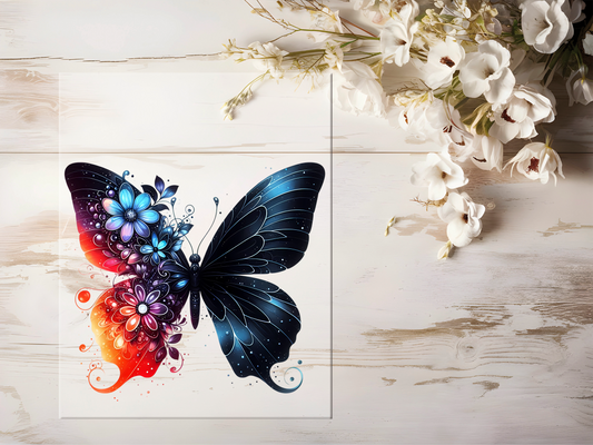 Bügelbild - Schmetterling #1897