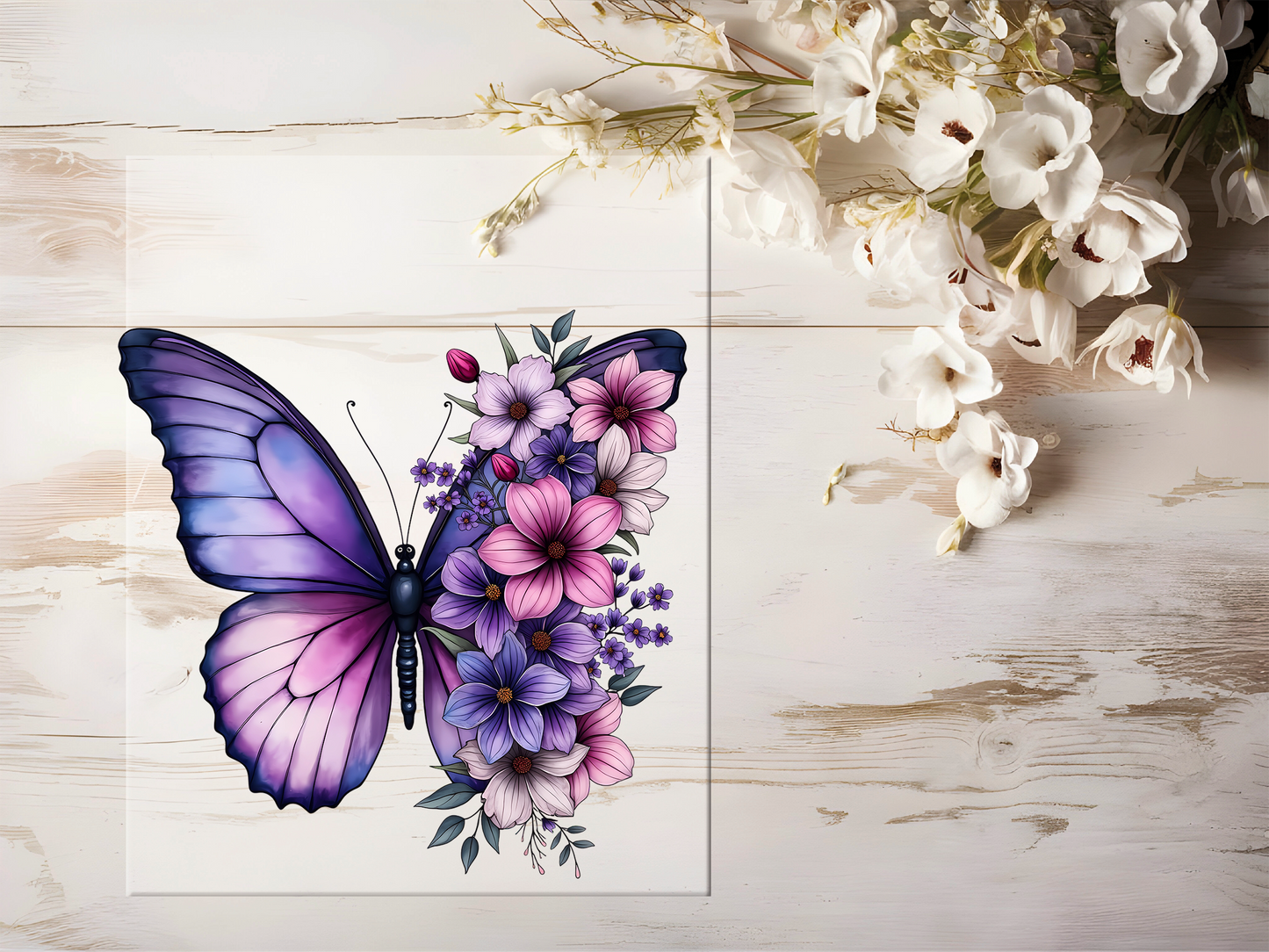 Bügelbild - Schmetterling #1899