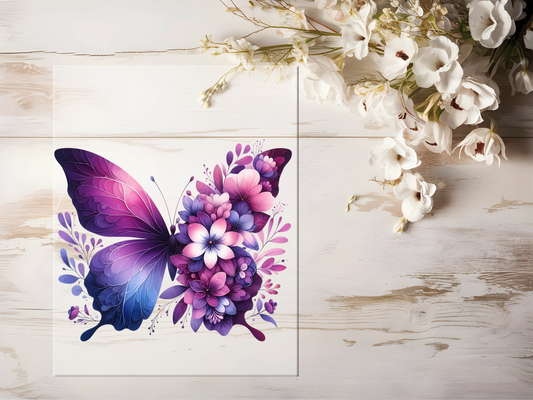 Bügelbild - Schmetterling #1900