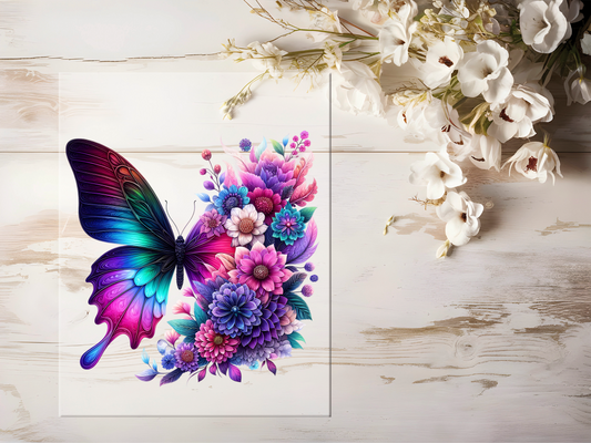 Bügelbild - Schmetterling #1901