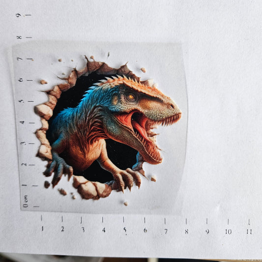 Rub On - 6cm - T-Rex 3d