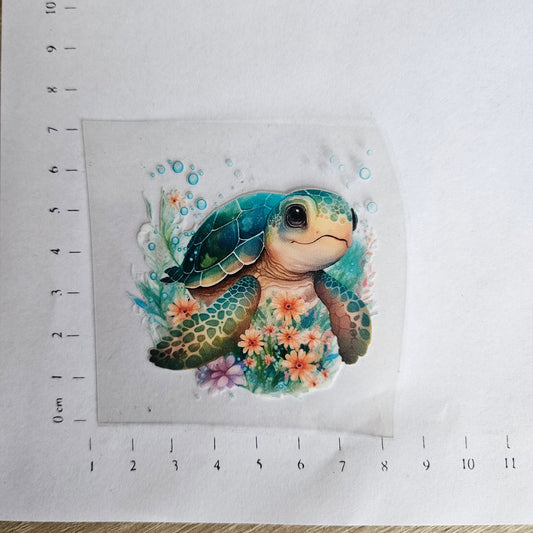 Rub On - 6cm - Schildkröte