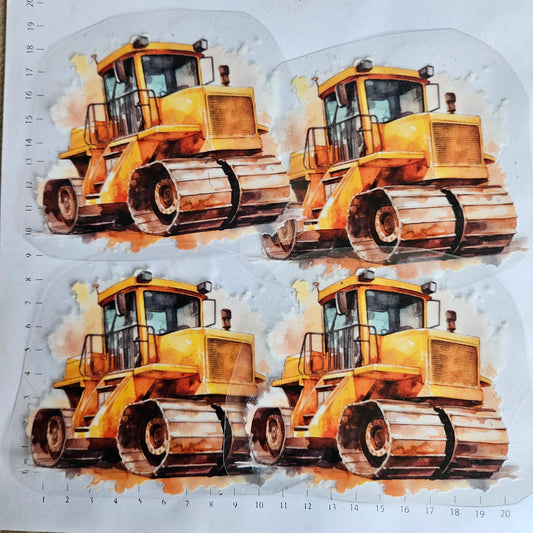 Rub On - 10cm - Planierwalze (1Stk)