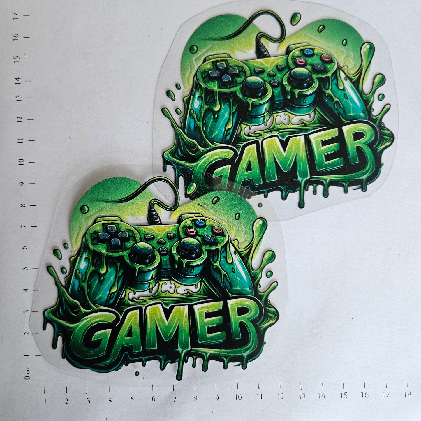 Rub On - 10cm - Gamer (1Stk)