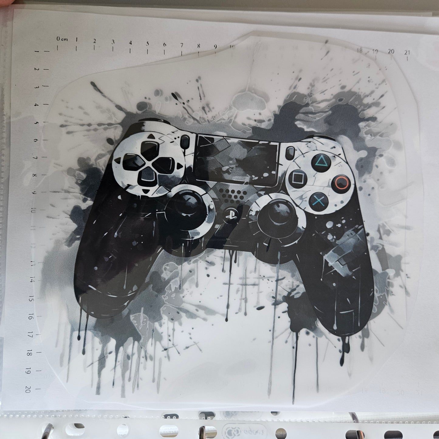 Bügelbild - ca. 20cm - Controller