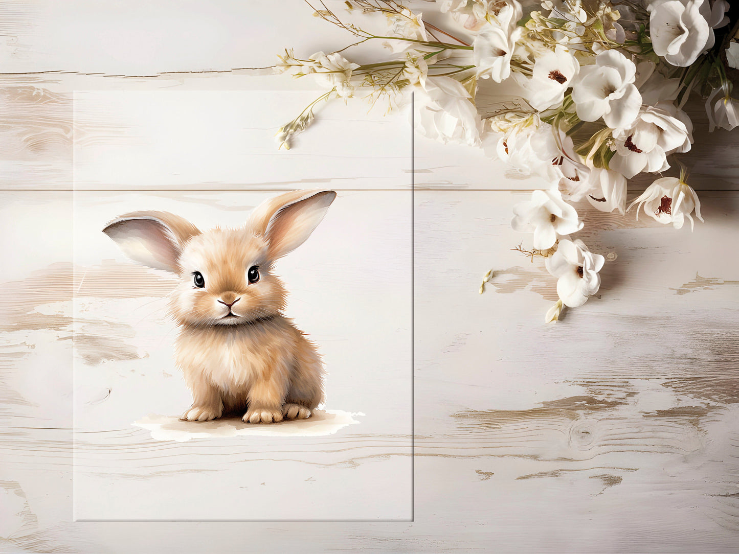 Bügelbild - Hase #0970