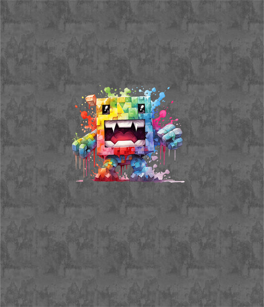 Panel Pixel Monster Bunt