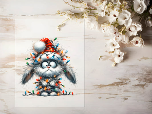 Bügelbild - Tollpatsch Hase #0610