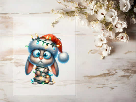 Bügelbild - Tollpatsch Hase #0621