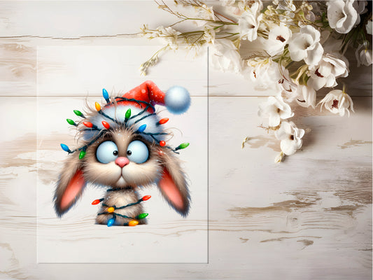 Bügelbild - Tollpatsch Hase #0612