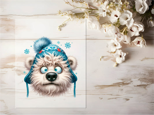 Bügelbild - Süßer Eisbär #0641