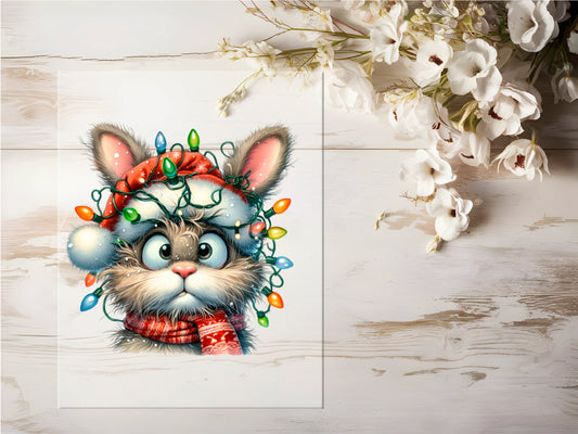 Bügelbild - Tollpatsch Hase #0617