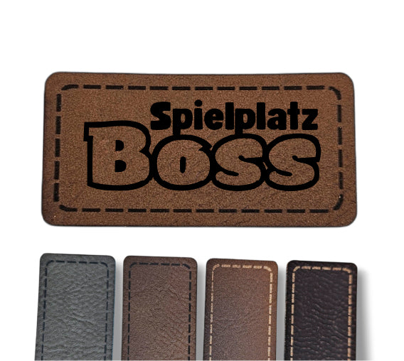 Kunstleder Patch - Rechteck - SpielplatzBoss