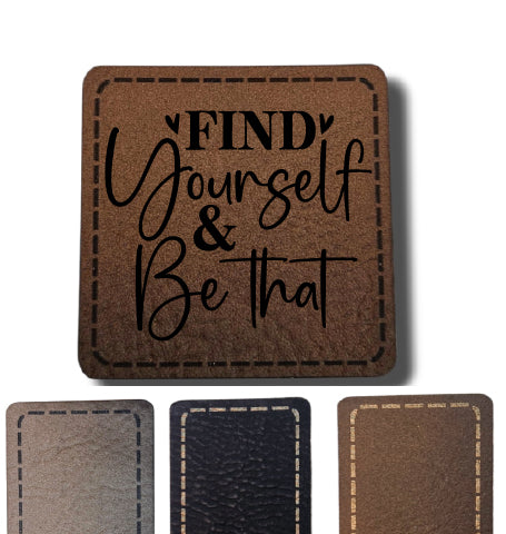 Kunstleder Patch - find yourself