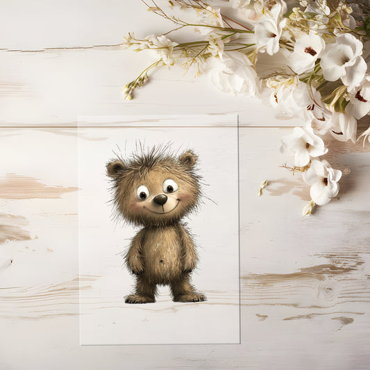 Bügelbild - Süßer Bär #0501