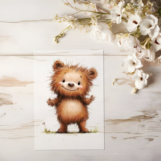 Bügelbild - Süßer Bär 2 #0502