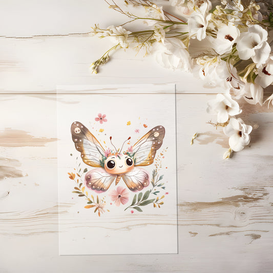 Bügelbild - Süßer Schmetterling #0517