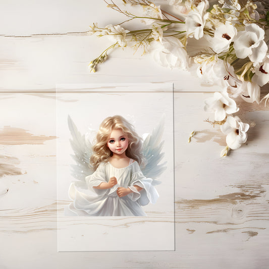 Bügelbild - Engel 1 #0554