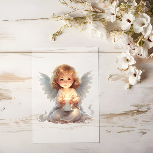 Bügelbild - Engel 1 #0555