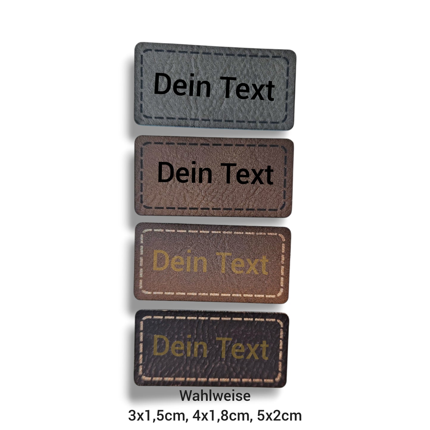 Create it! Kunstleder Patch - Rechteck