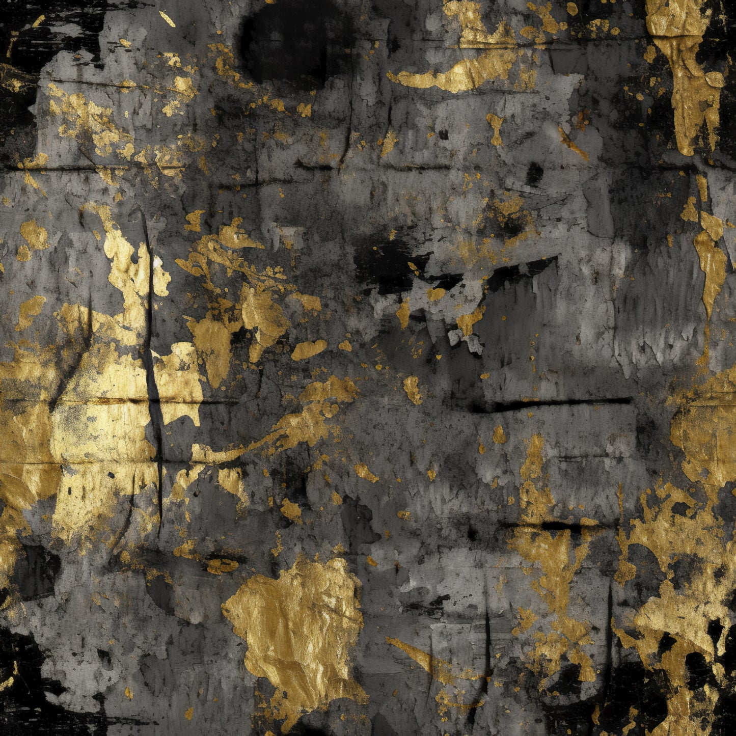 Grunge Schwarz Gold2