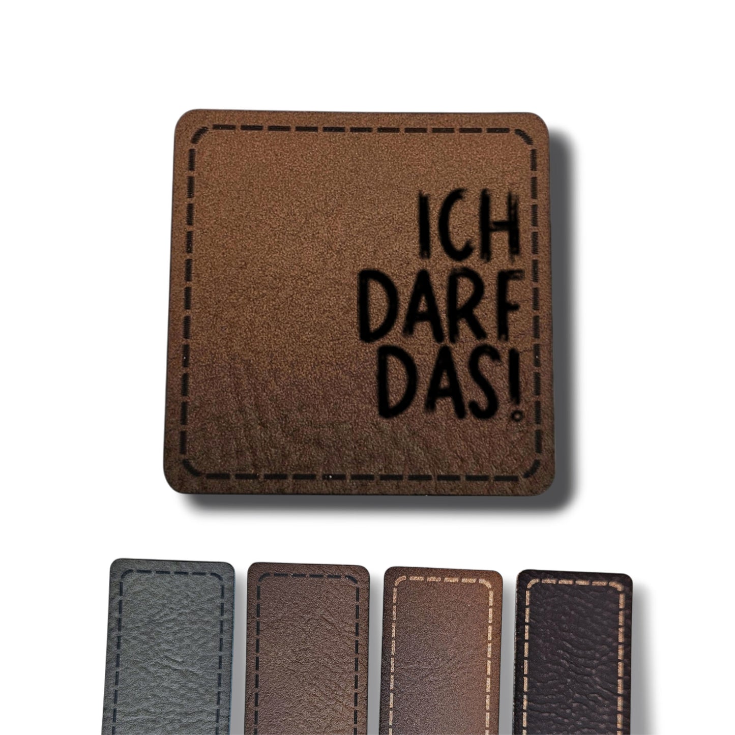 Kunstleder Patch - ich darf das 1