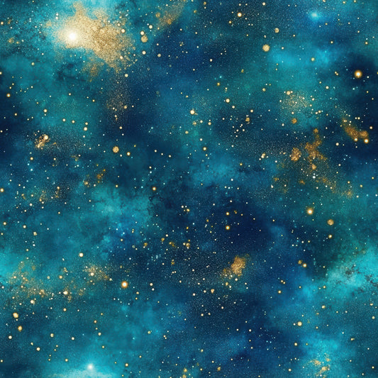 Watercolour Türkis/Petrol