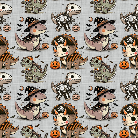 Süße Halloween Dinos