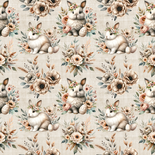 Auktion - 0,5m Jersey - Boho Hasen