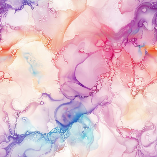 Auktion - 0,5m Jersey - Watercolour TInte Bunt 2