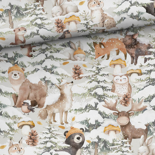 Sommersweat - Niedlicher Winterwald