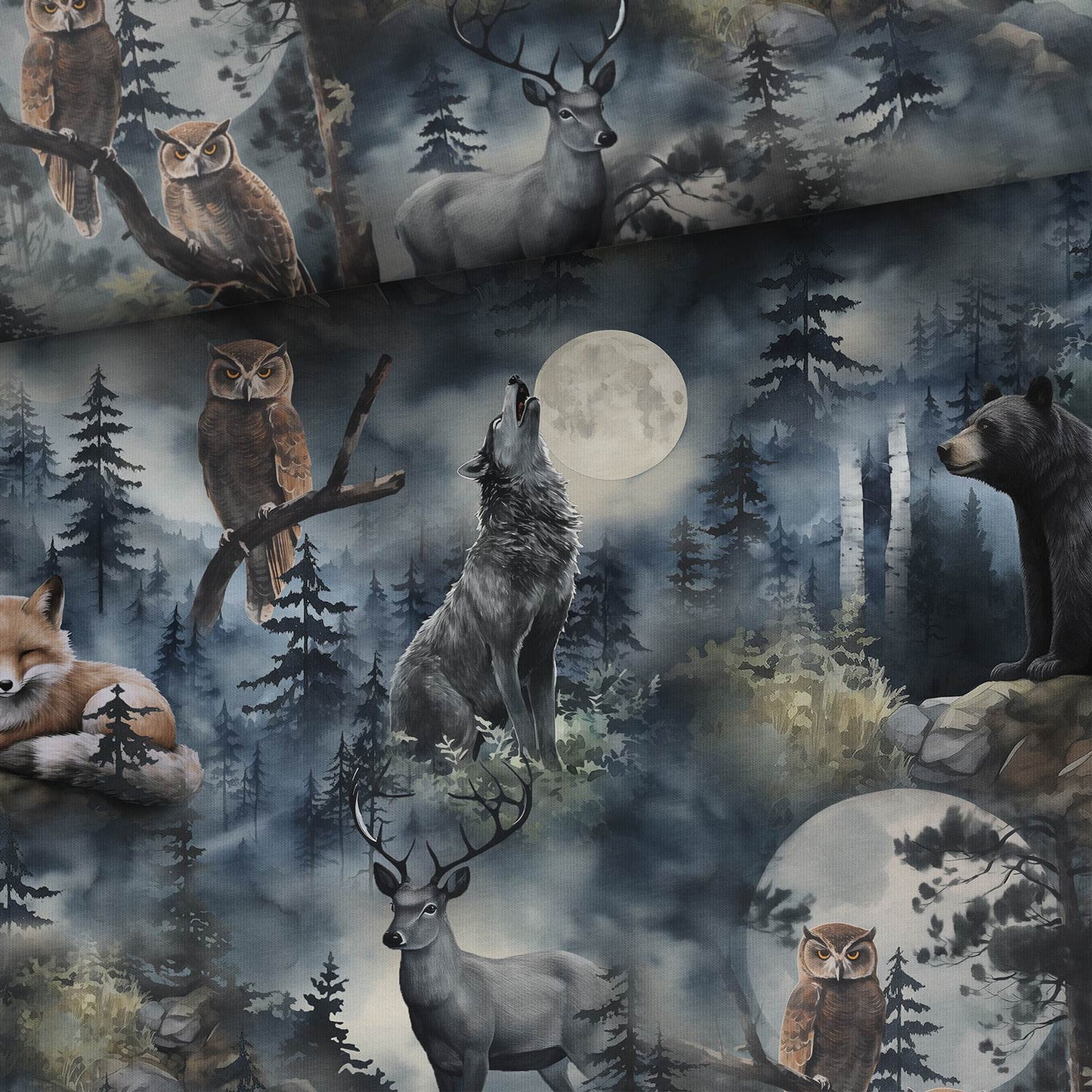 Sommersweat - Mystische Waldtiere