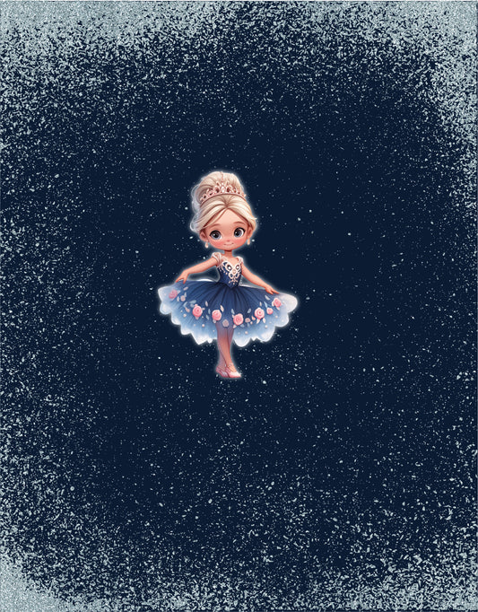 Panel Ballerina Blau - Blond