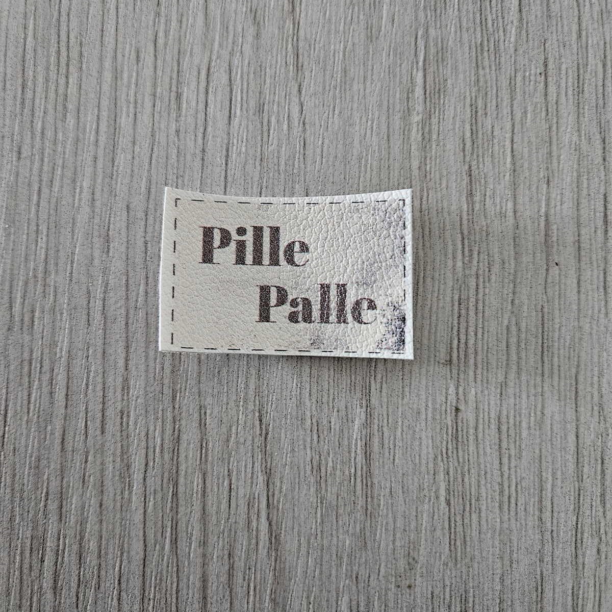 Kunstlederlabel - PillePalle