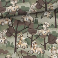 Sommersweat - Autorennen im Wald