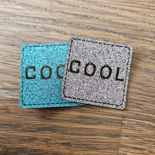Patch - 4x4cm - Glitzer - Cool