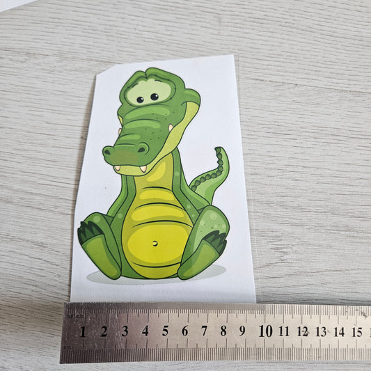 Bügelbild - Krokodil