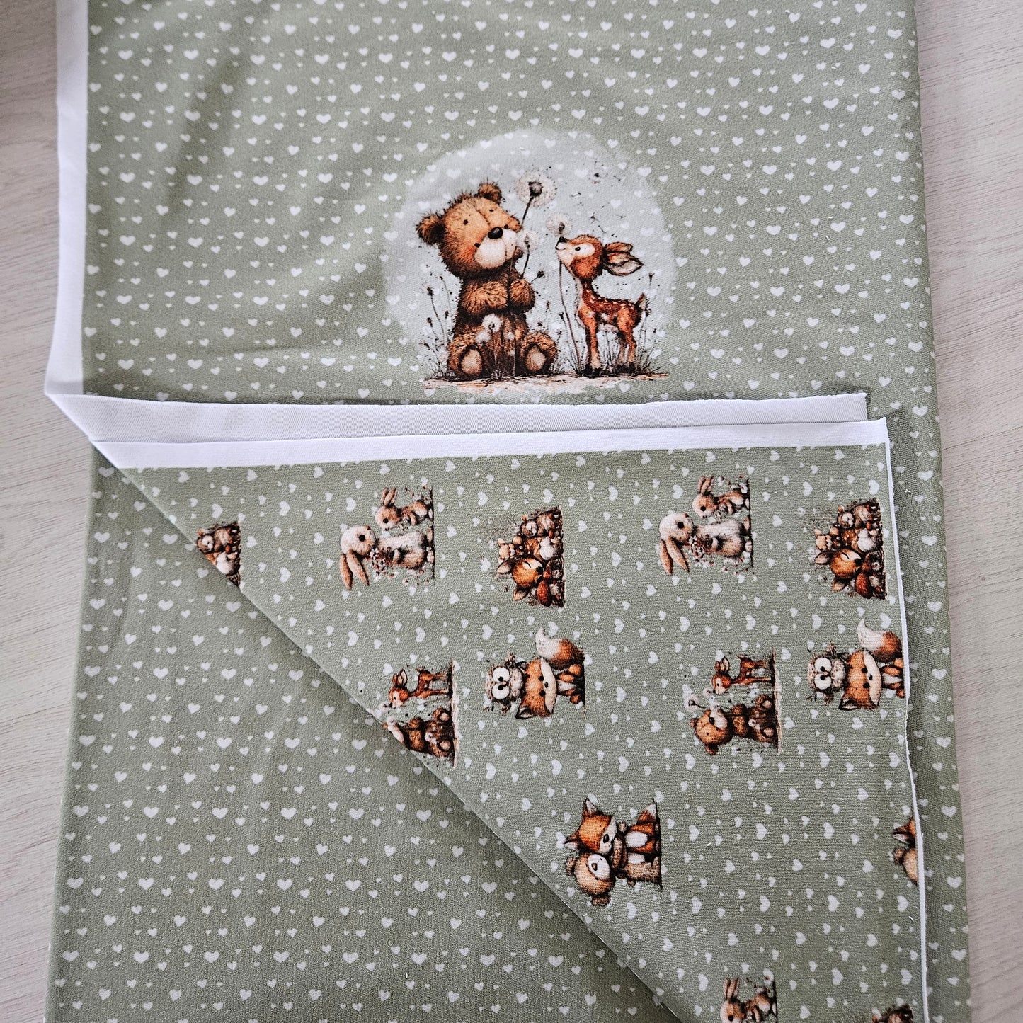 Sommersweat - Panel Waldliebe 70cm