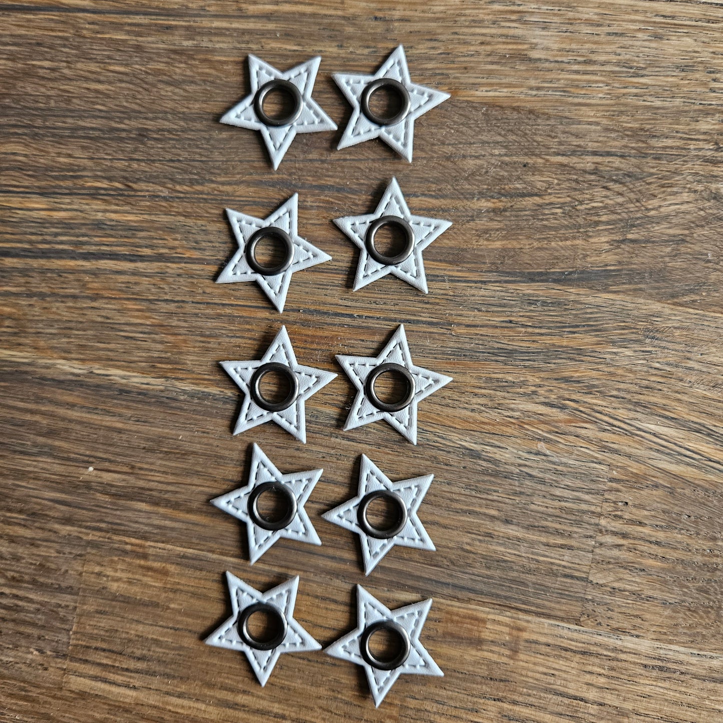 Set Ösenpatches Sterne 10Stk