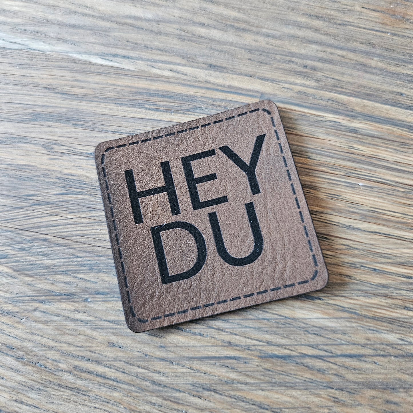 Patch - 4x4cm - Hey Du