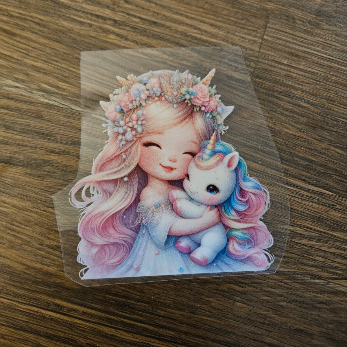Rub On Aufkleber - Prinzessin ca. 10cm