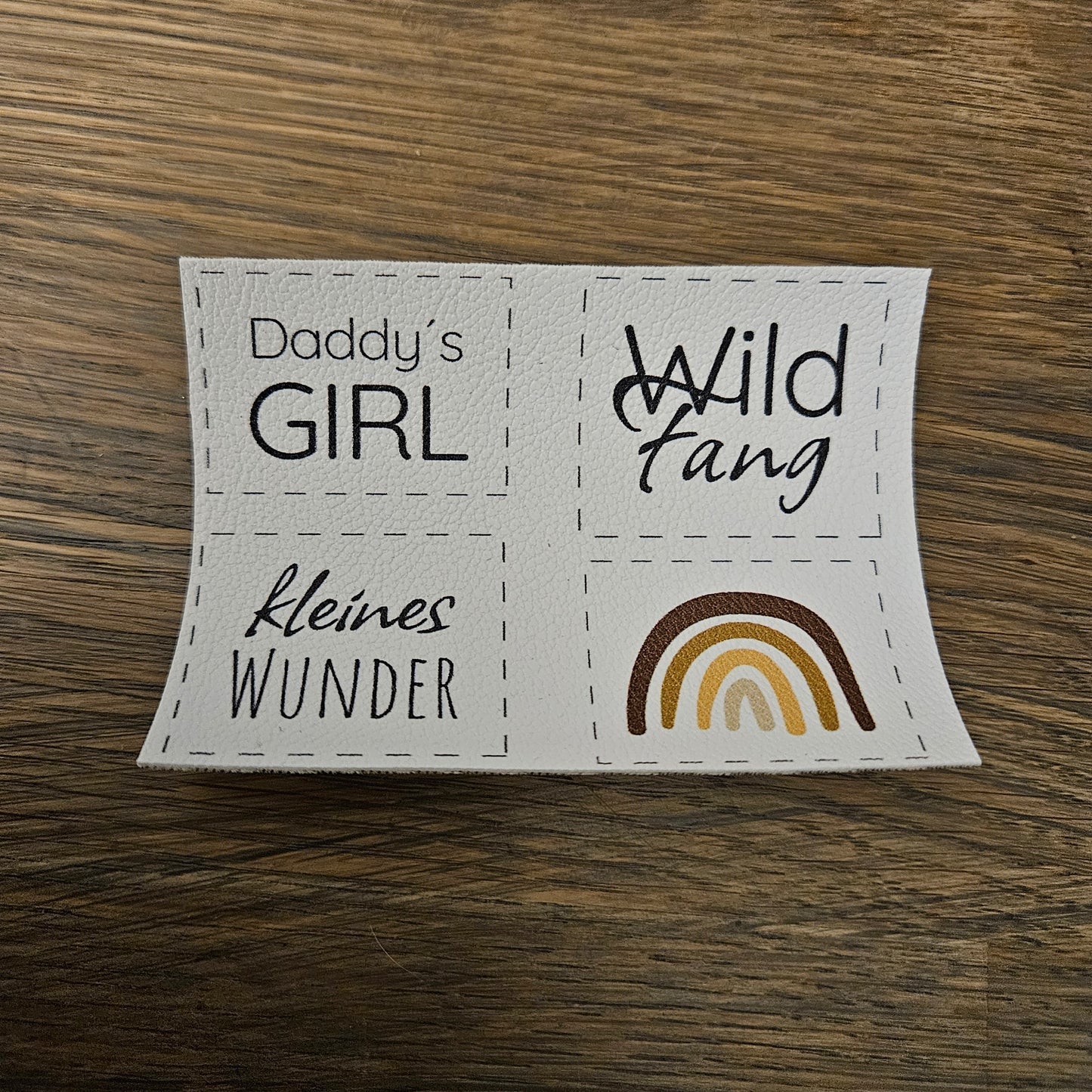 Kunstlederlabel Set - Daddys Girl