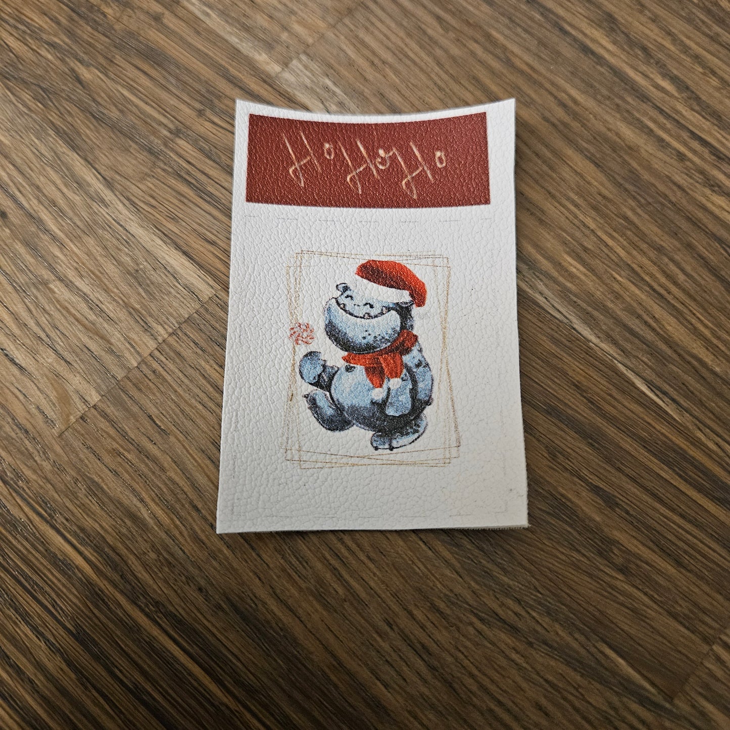 Kunstlederlabel Set - Hohoho Monster