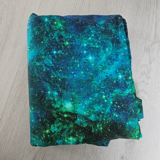 Sommersweat - Galaxy Blau 1m