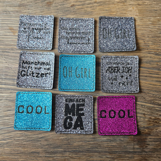 Set Glitzer Patches 8