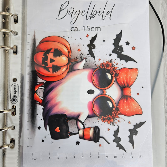 Bügelbild - Geist Diva  ca. 15cm